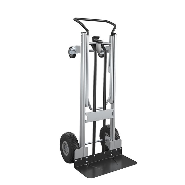 Cosco 2-in-1 Hybrid Handtruck, Commercial Use, 1000lb/800lb Weight capacity 12204ASB1E